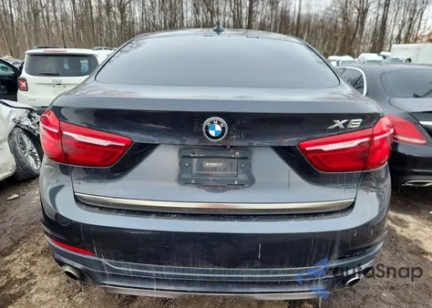 2015 BMW X6 xDrive35I z USA, uszkodzony, nr VIN 5UXKU2C50F0N77702